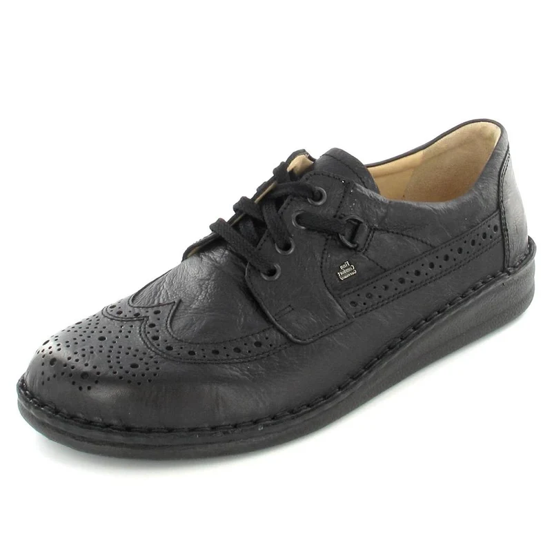 FinnComfort Schnürschuh York schwarz