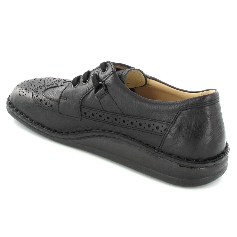 FinnComfort Schnürschuh York schwarz
