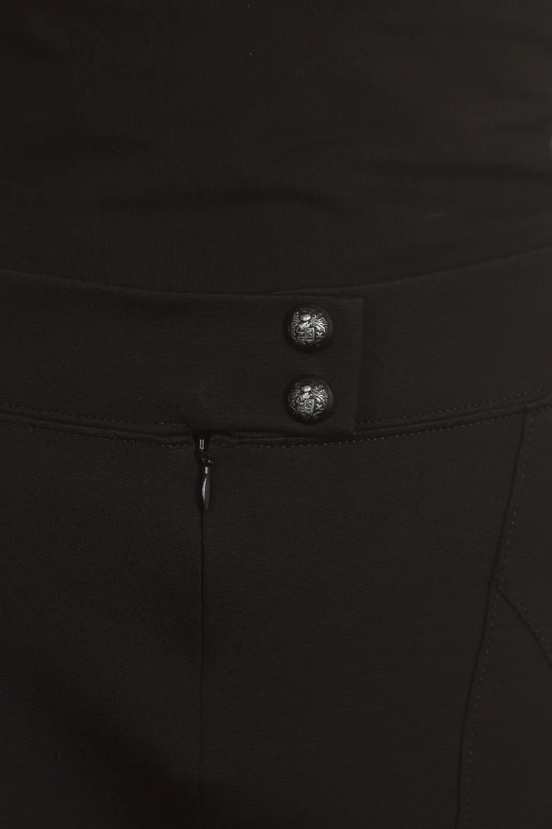 Pierre Balmain Damen Stretch Hose schwarz