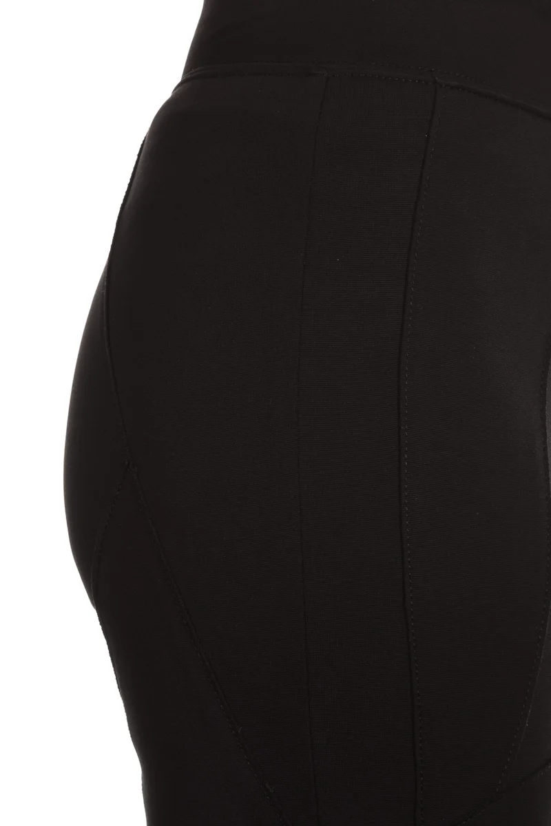 Pierre Balmain Damen Stretch Hose schwarz