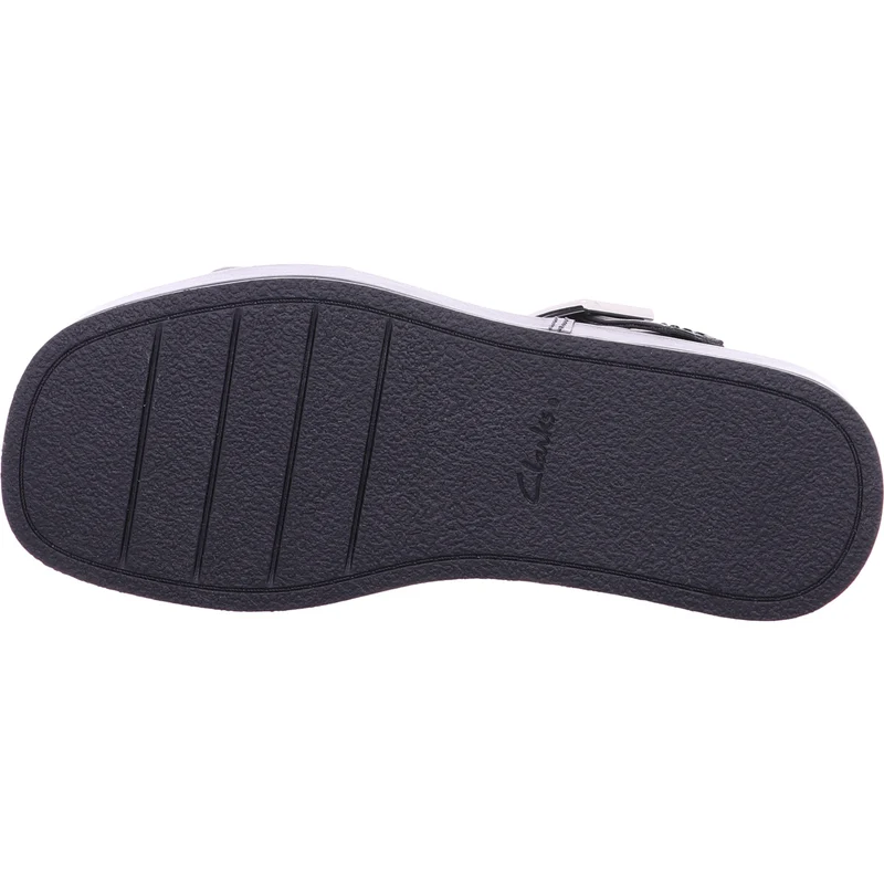 Clarks Sandale Alda Strap schwarz