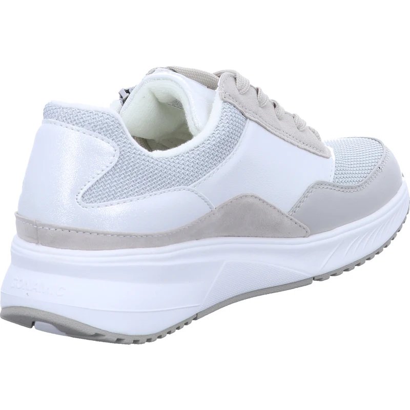Waldläufer Schnürschuh H-Mara grau-kombi.