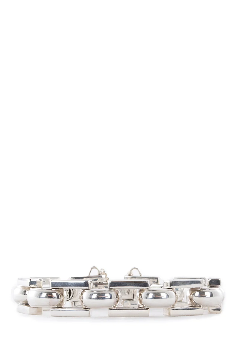 BUDDHA TO BUDDHA Silberarmband BATUL 1 cm silber