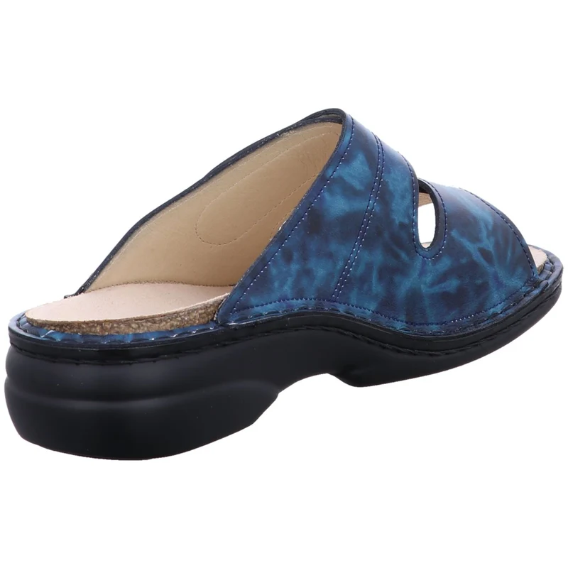 FinnComfort Pantolette Sansibar bl.-kombi.