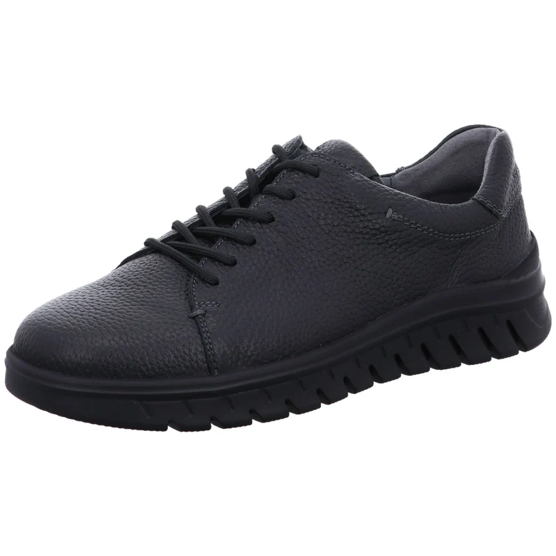 Waldläufer Schnürschuh H-Bruno schwarz