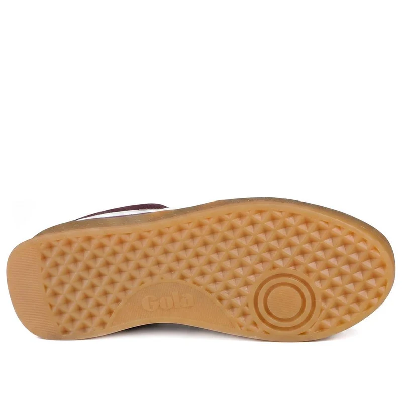 Gola Grandslam Suede Leather Trainers - JAC42504 / 327 782 - Burgundy
