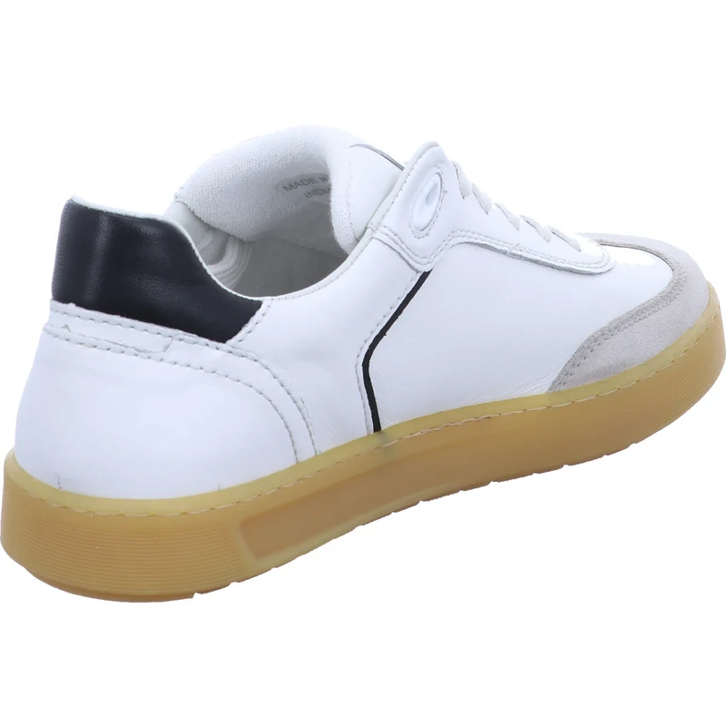 Sioux Schnürschuh Tedroso weiß-kombi.