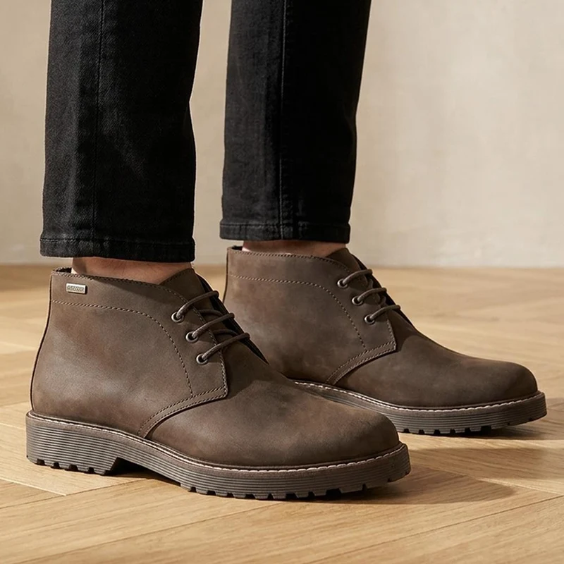 Hartland Waterproof Leather Boots - HARTLAND / 330 090 - Dark Brown