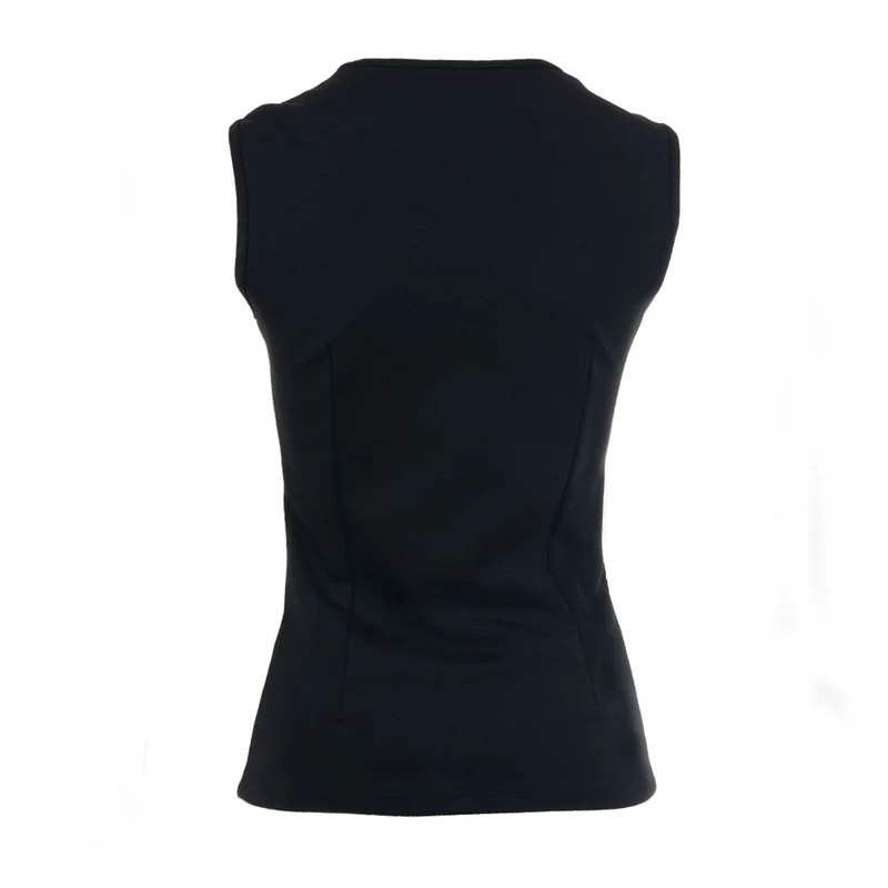 Just Cavalli Top ornamental Strasssteine schwarz