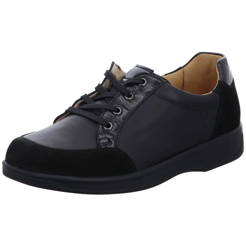Ganter Schnürschuh Karin schwarz