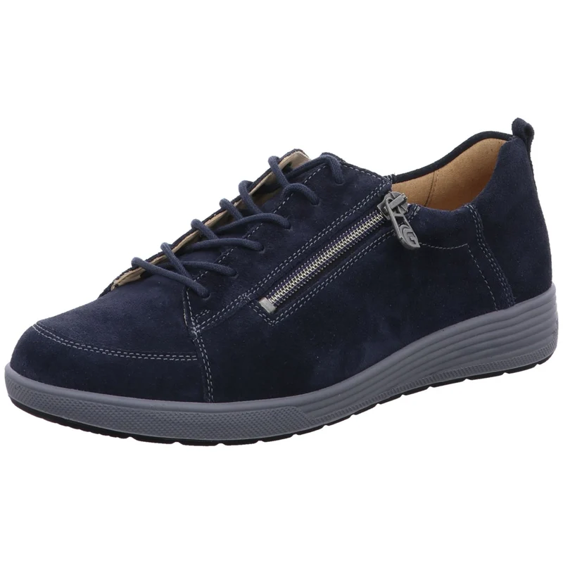 Ganter Schnürschuh Klara blau