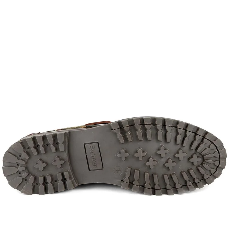 Chunky-Soled Laced Moccasins - BARBR41504 / 327 362 - Brown