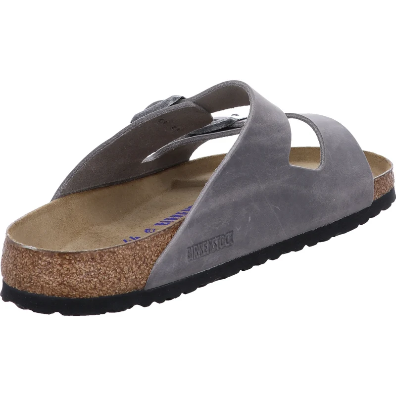 Birkenstock Pantolette Arizona grau