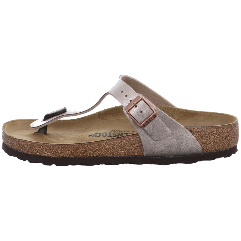 Birkenstock Pantolette Gizeh metallic
