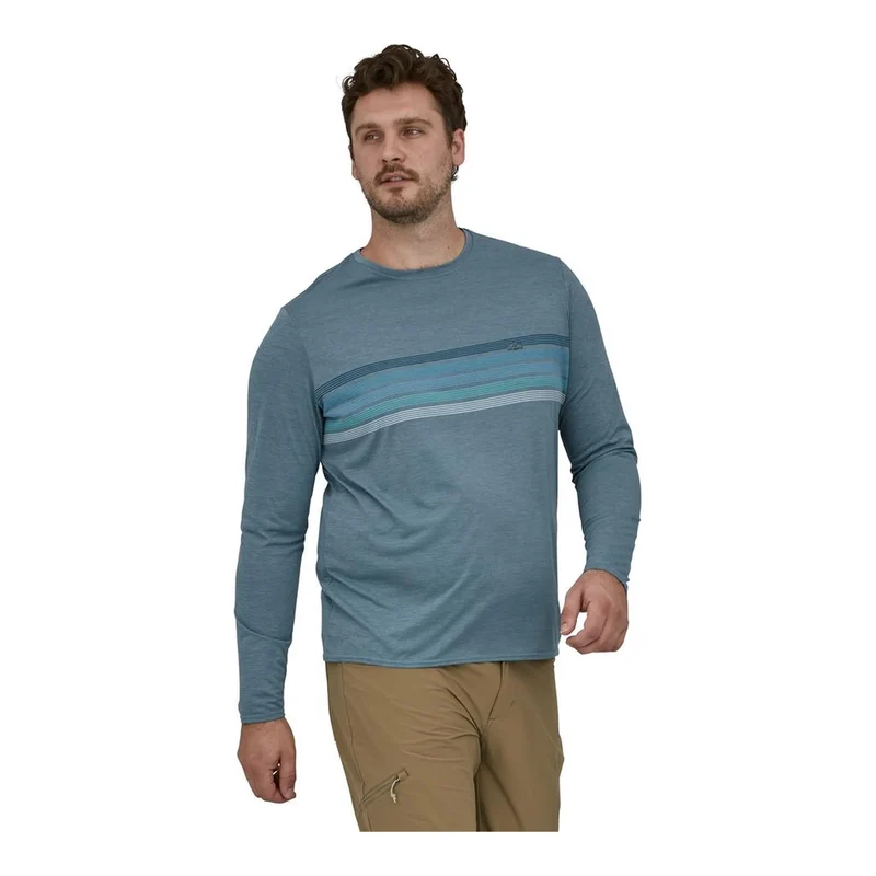 M's L/S Cap Cool Daily Graphic Shirt