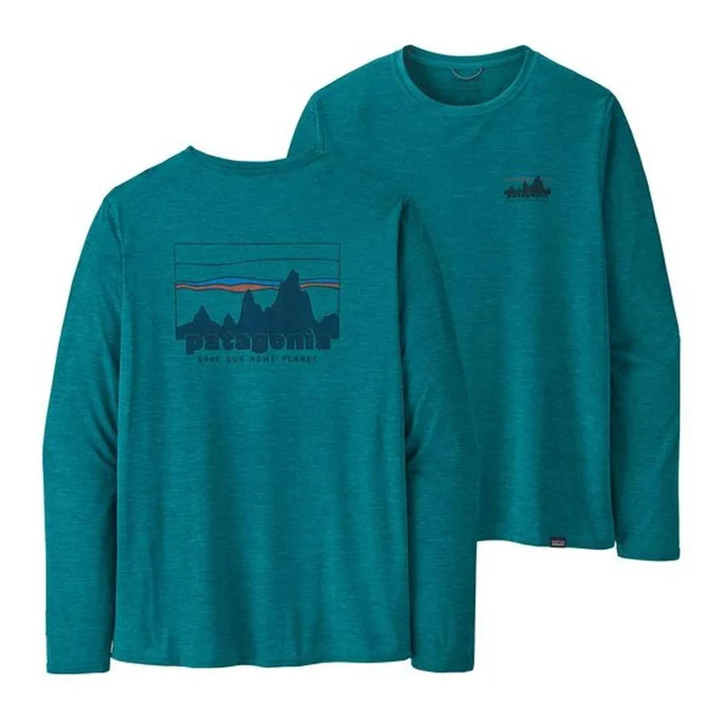 M's L/S Cap Cool Daily Graphic Shirt