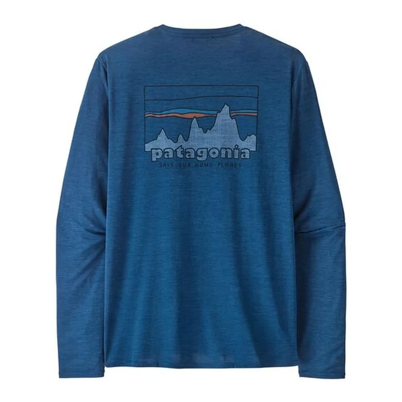 M's L/S Cap Cool Daily Graphic Shirt