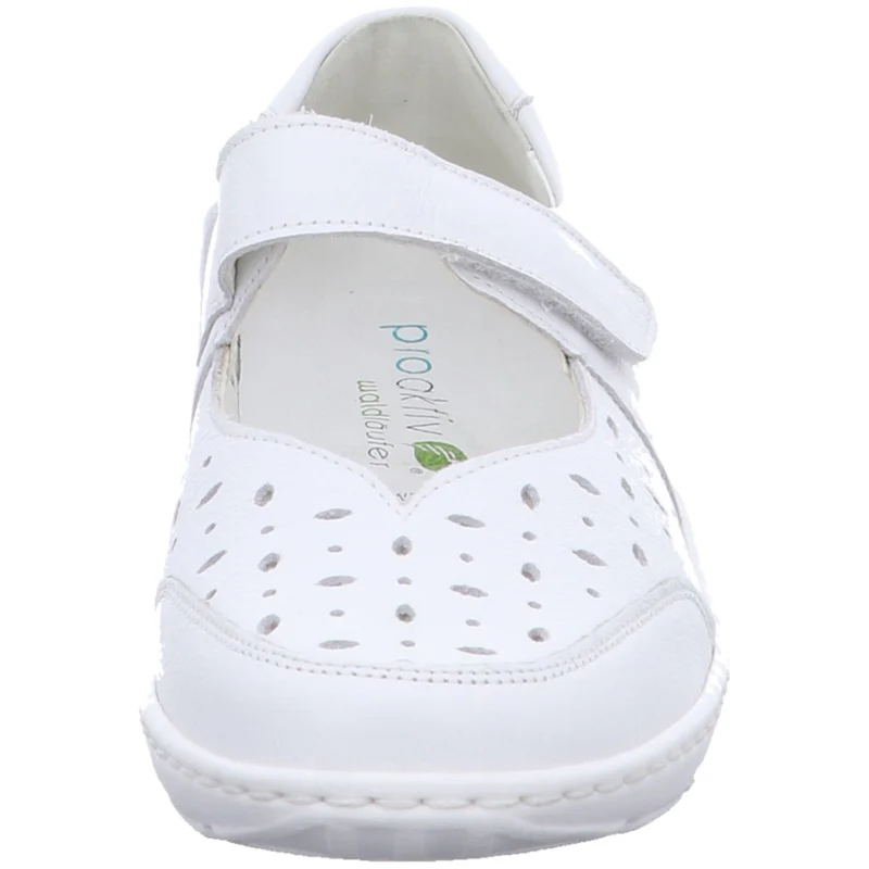 Waldläufer Slipper Henni weiß