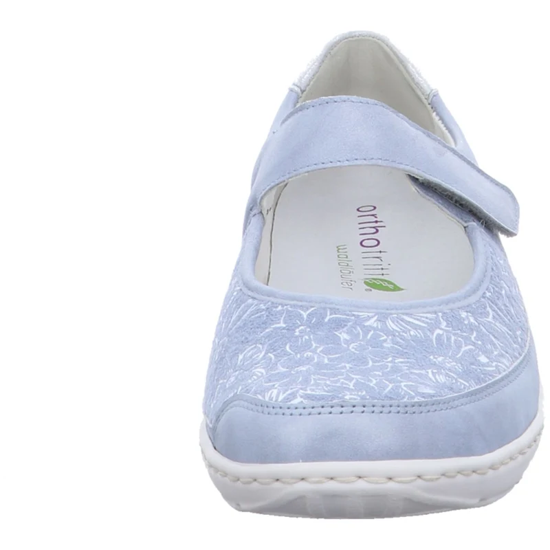 Waldläufer Slipper Henni blau