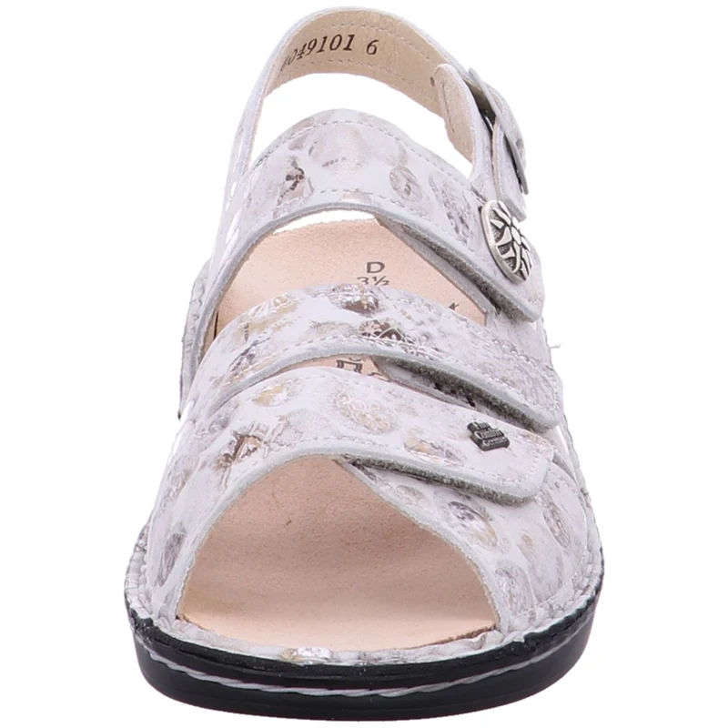 FinnComfort Sandale Aversa beige-kombi.
