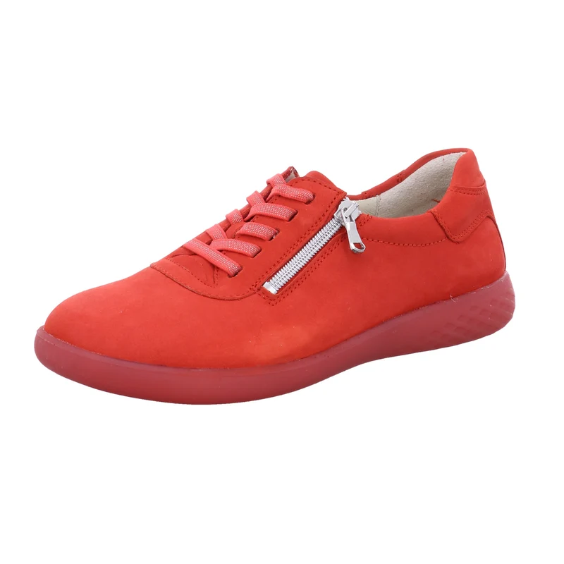 Waldläufer Schnürschuh H-Cloe rot