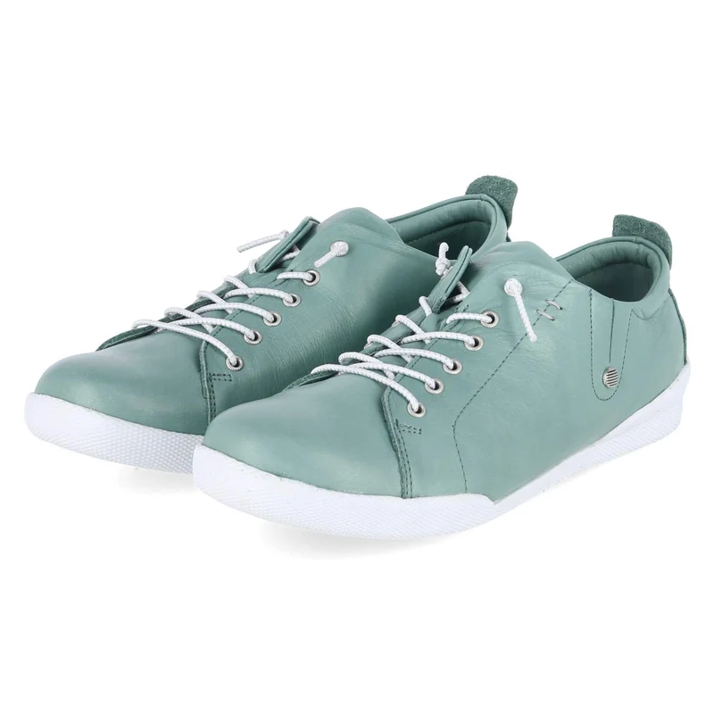 Halbschuhe Grün