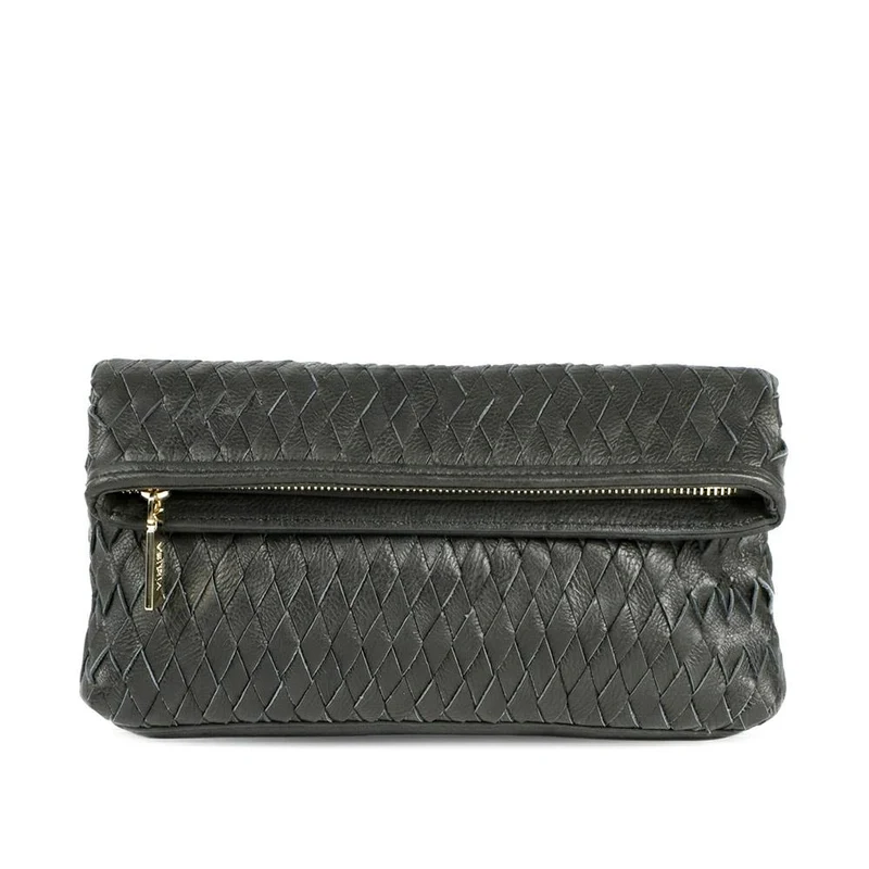 Wylie Fold-Over Metallic Clutch - WYLIE / 323 893