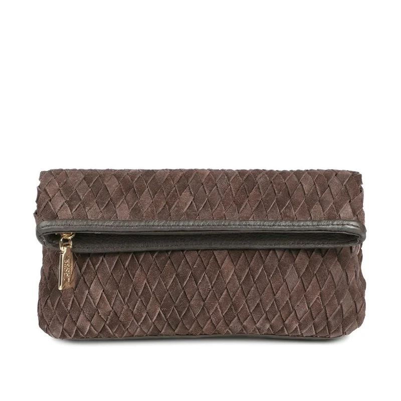 Wylie Fold-Over Metallic Clutch - WYLIE / 323 893
