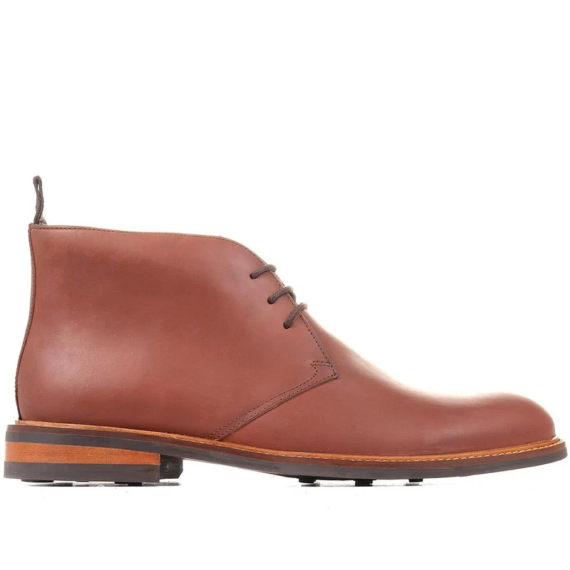 Driffield Leather Chukka Boots - DRIFFIELD / 322 608 - Tan