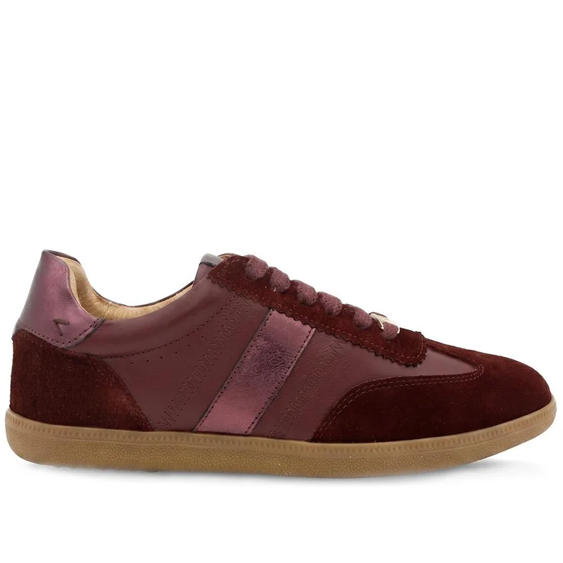 Artea Leather Trainers - ARTEA / 327 146 - Burgundy