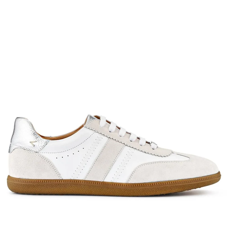 Artea Leather Trainers - ARTEA / 327 146 - White-Silver