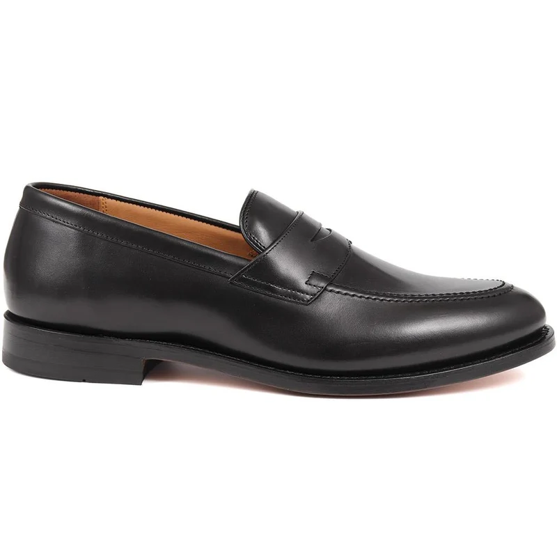 Barcelona Goodyear Welted Leather Loafers - BARCELONA2 / 324 404 - Black