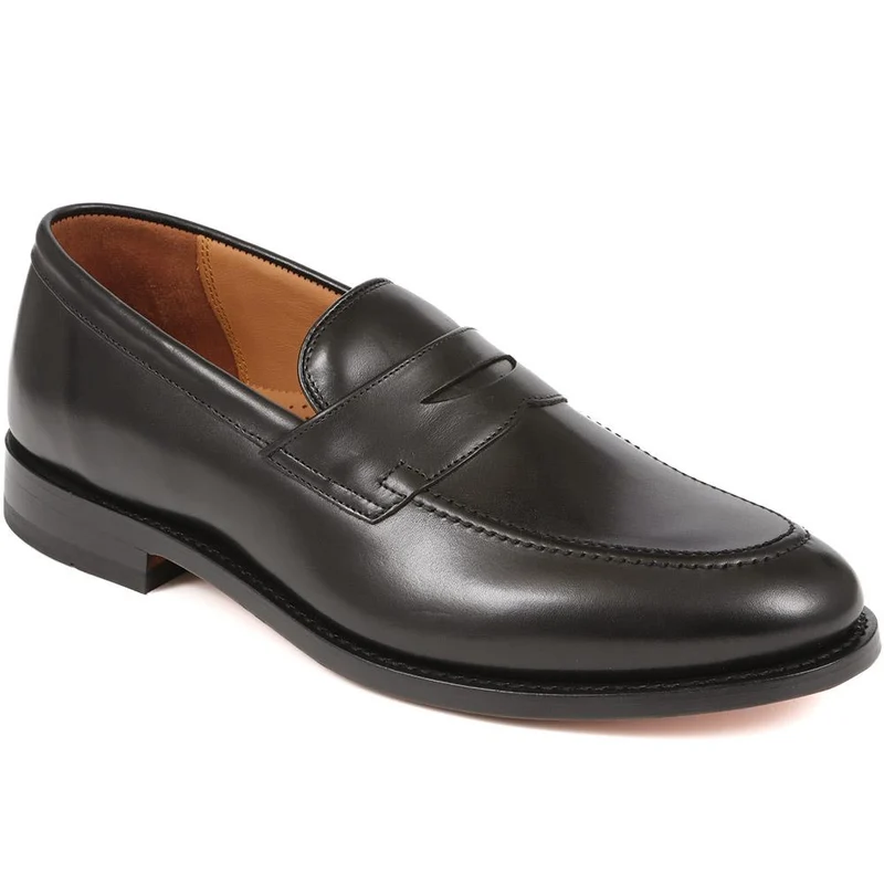 Barcelona Goodyear Welted Leather Loafers - BARCELONA2 / 324 404 - Black
