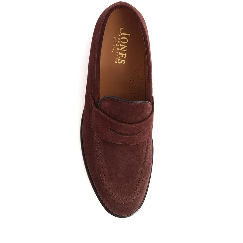 Barcelona Goodyear Welted Leather Loafers - BARCELONA2 / 324 404 - Dark Brown Suede