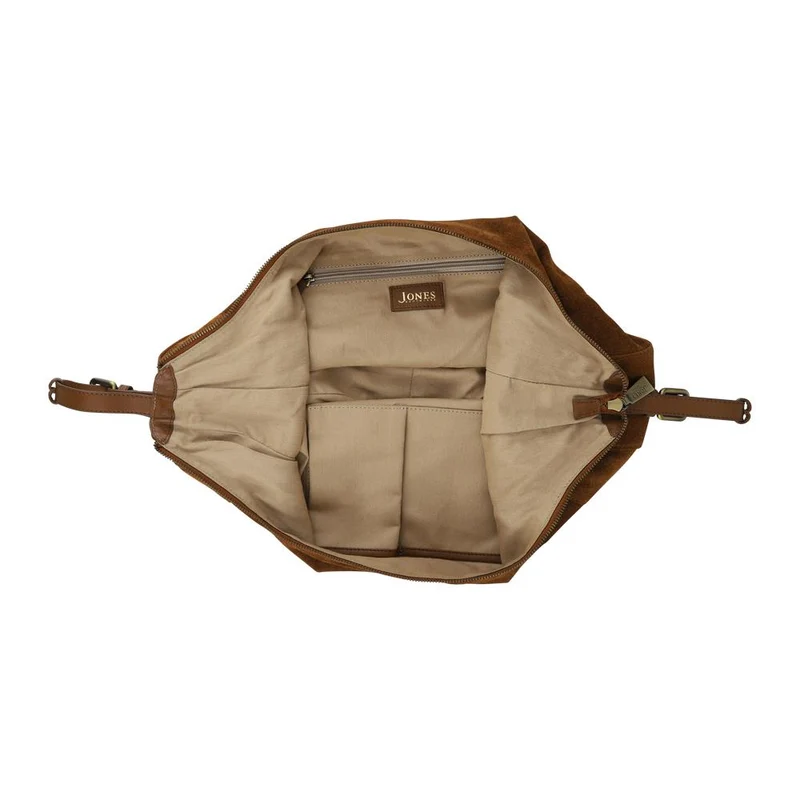 Ysabelle Leather Slouch Bag - YSABELLE / 324 555 - Tan