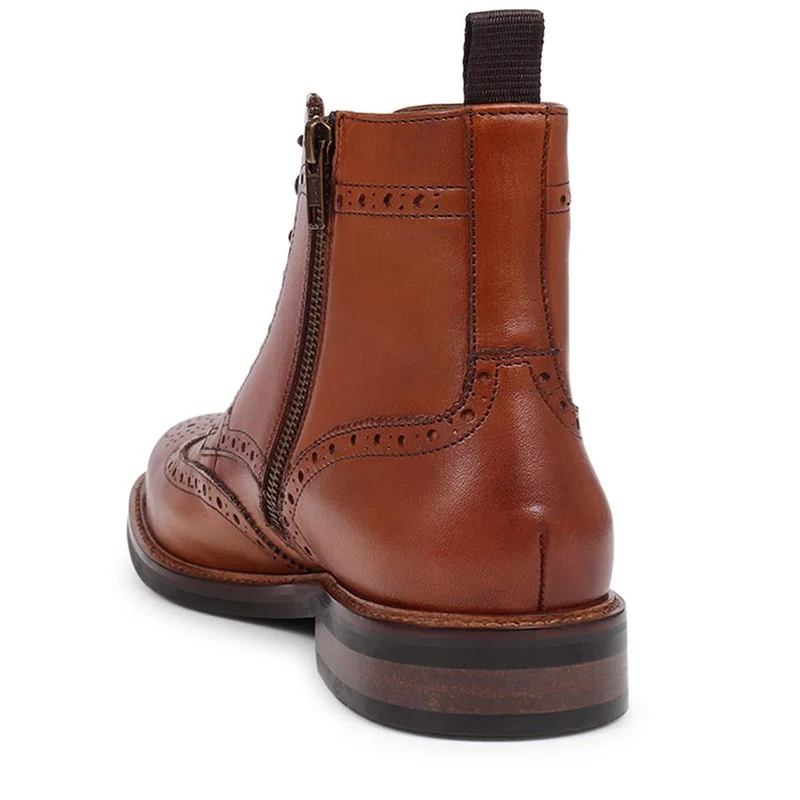 Fletcher Leather Boots - FLETCHER / 325 743 - Tan