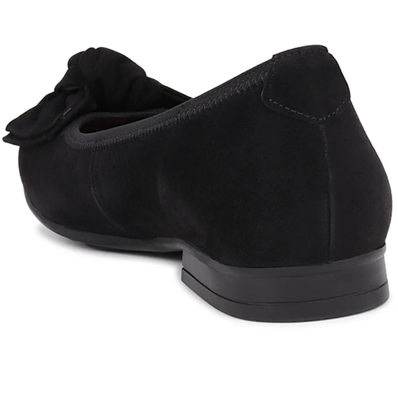 Picnic Leather Ballet Pumps - GAB40503 / 325 893 - Black Suede