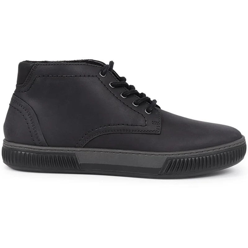 Dorset Leather Chukka Boots - DORSET / 325 901 - Black