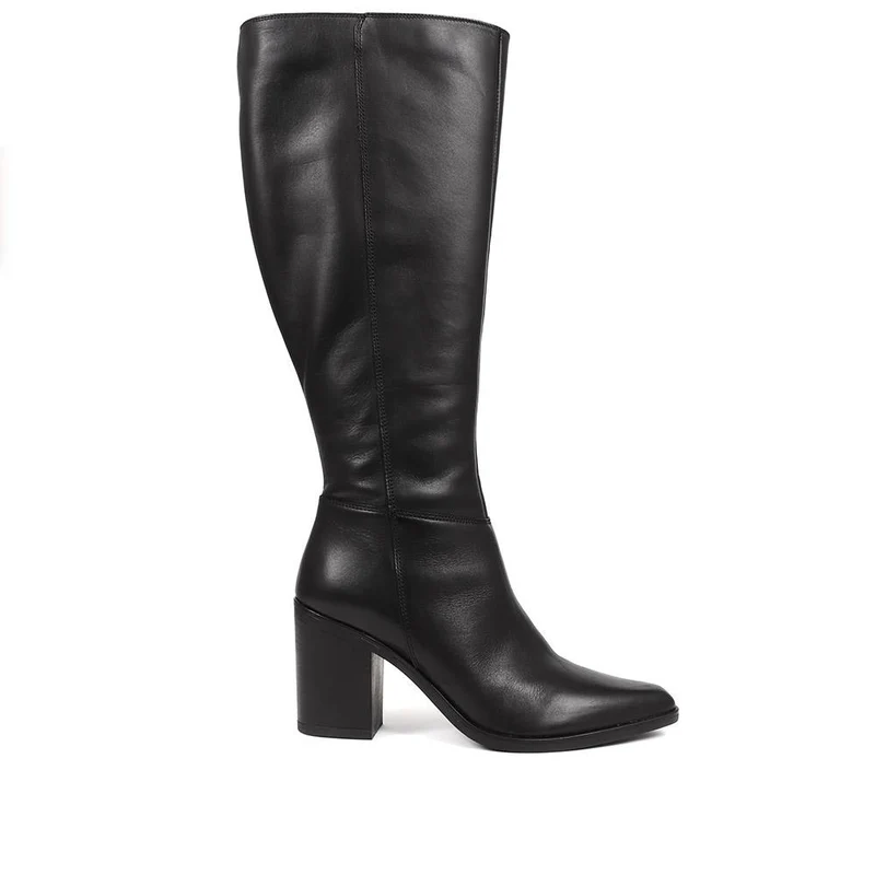 Cagliari Wide Calf Fit Knee-High Boots - CAGLIARIL / 321 032