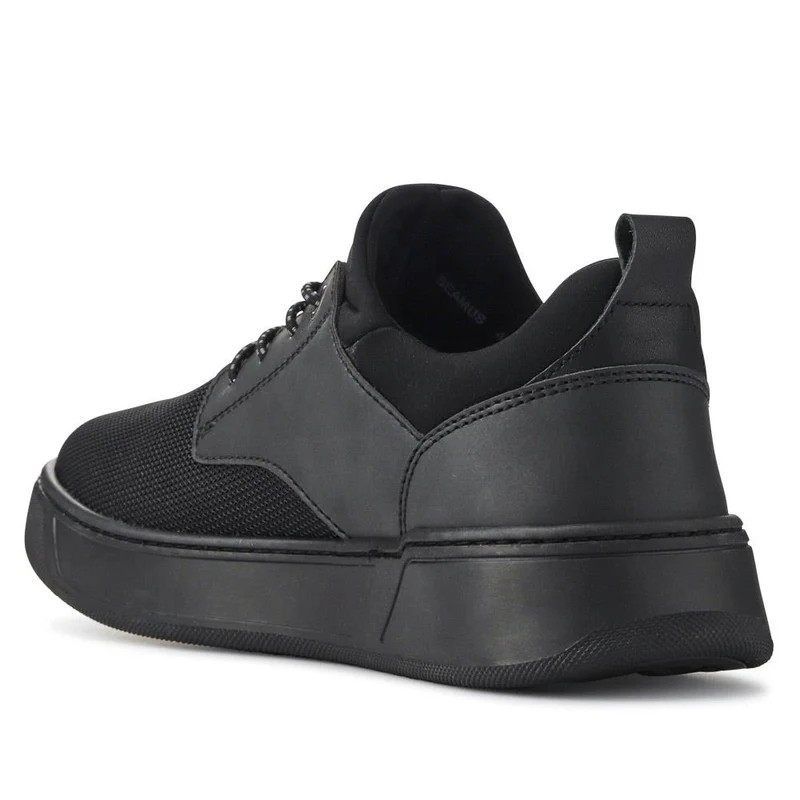 Seamus Casual Lace-Up Trainers - SEAMUS / 327 315 - Black