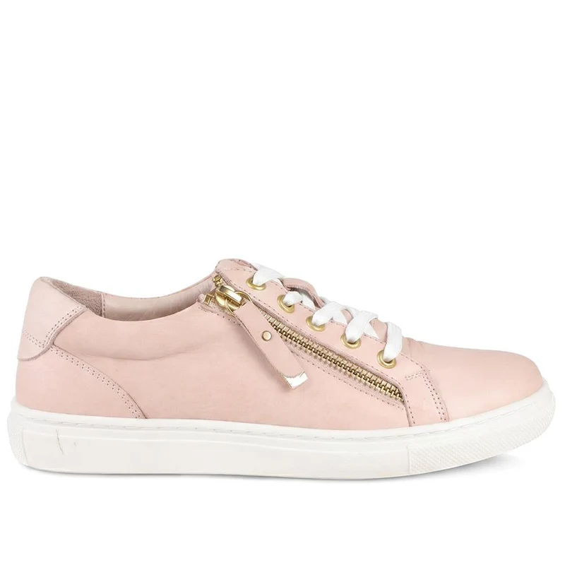 Padova2 Leather Lace-Up Trainers - PADOVA2 / 324 917 - Cameo