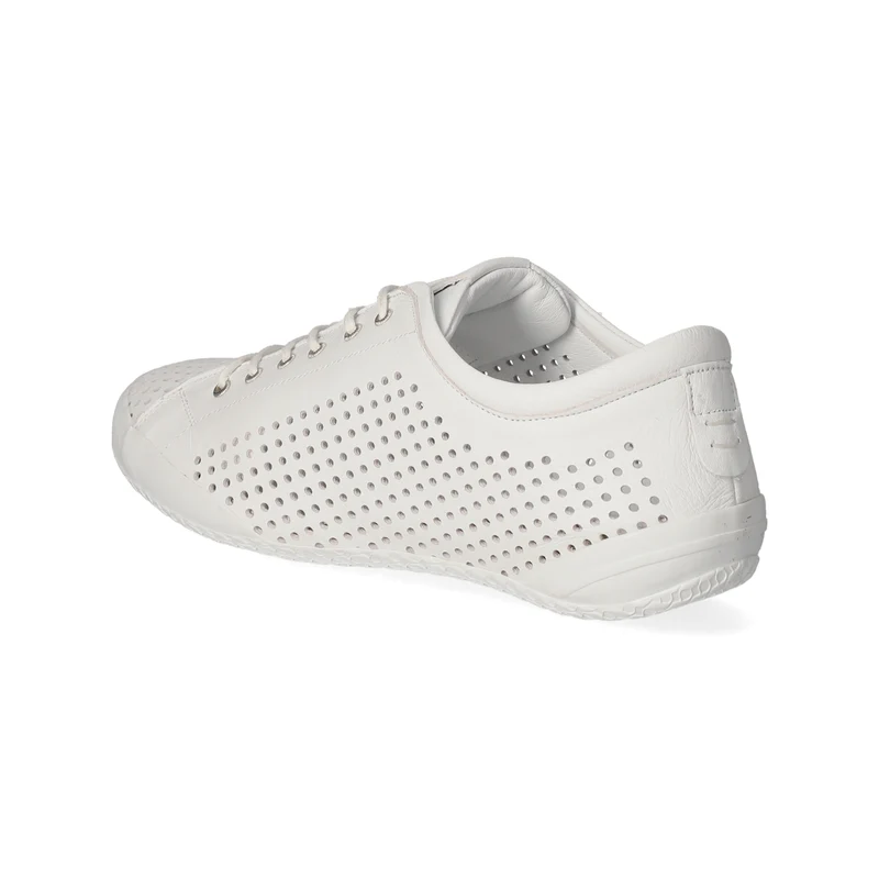 Halbschuhe Weiß