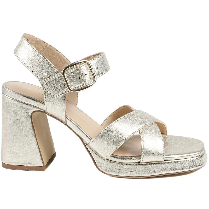 Gladiola2 Leather Platform Sandals - GLADIOLA2 / 325 048