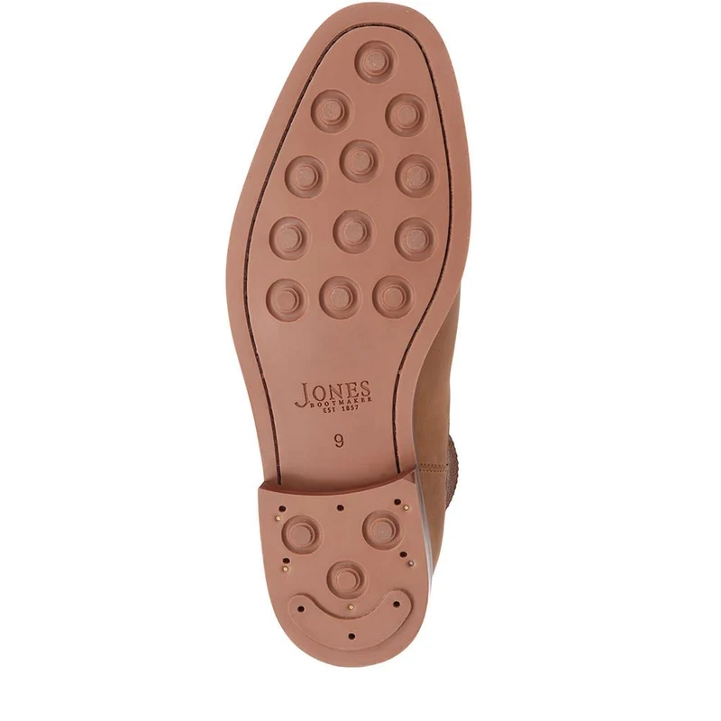Debden Leather Chelsea Boots - DEBDEN / 320 461 - Tan Nubuck