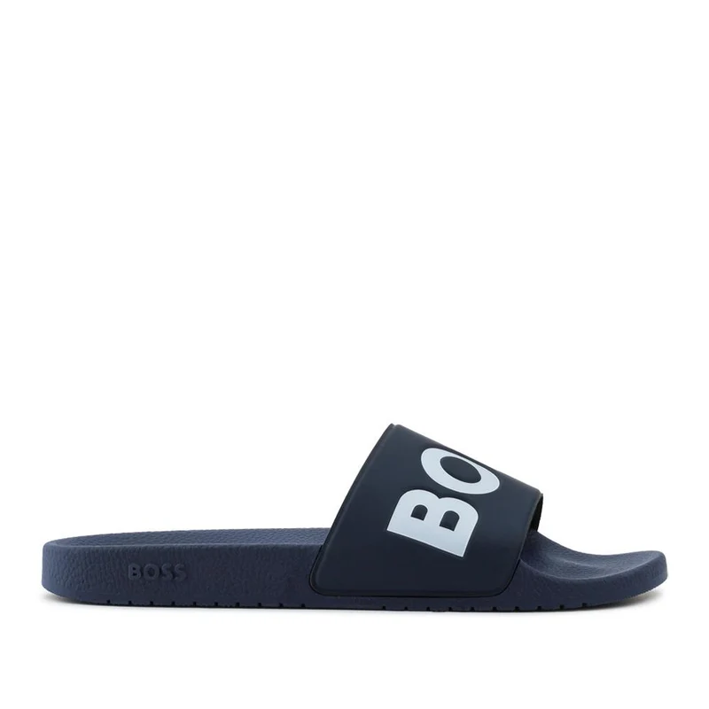 Boss Italian-Made Slides - HUGO41500 / 327 620 - Navy-White