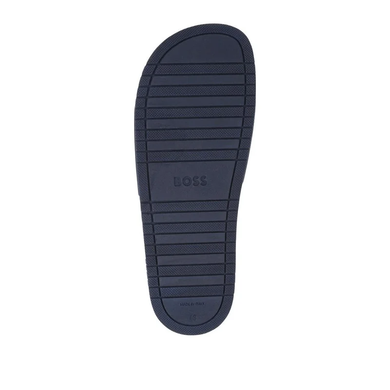 Boss Italian-Made Slides - HUGO41500 / 327 620 - Navy-White