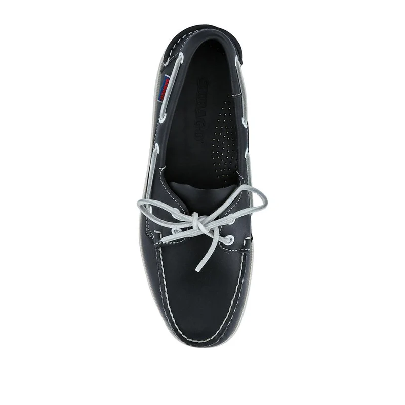 Men's Leather Moccasins - ARDGB41500 / 327 528 - Navy