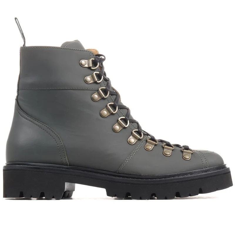 Katia Leather Hiker Boots - KATIA / 322 782 - Green