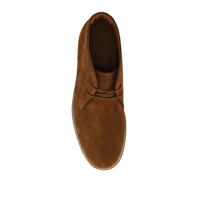 Dempsey Suede Leather Chukka Boots - DEMPSEY / 328 819 - Tan Suede