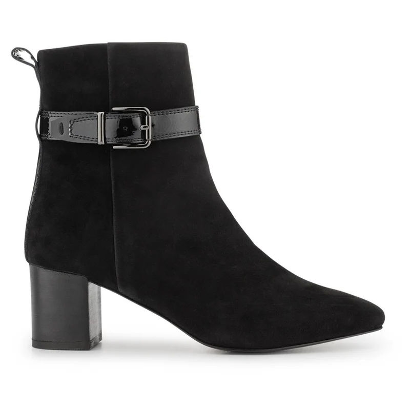 Nia Leather Buckle-Fasten Boots - NIA / 328 089